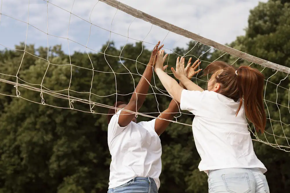 Sortie entreprise Suisse romande Team building Suisse - volleyball activité entreprise Funprod