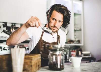 Atelier café barista