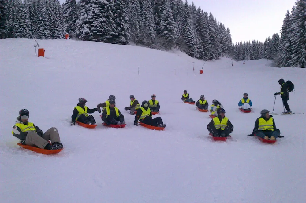 Descente en luge