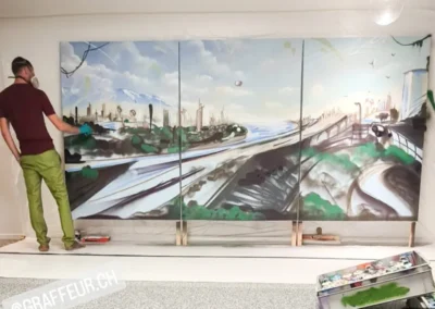 Live painting